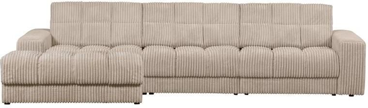 Woood Second Date Chaise Longue Links Grove Ribstof Travertin