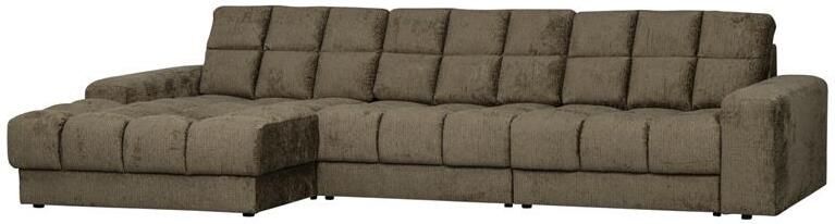 Woood Second Date Chaise Longue Links Structure Velvet Bonsai