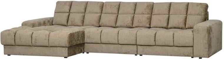 Woood Second Date Chaise Longue Links Structure Velvet Wheatfield