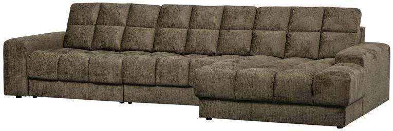 Woood Second Date Chaise Longue Rechts Structure Velvet Bonsai