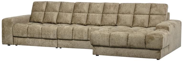 Woood Second Date Chaise Longue Rechts Structure Velvet Wheatfield