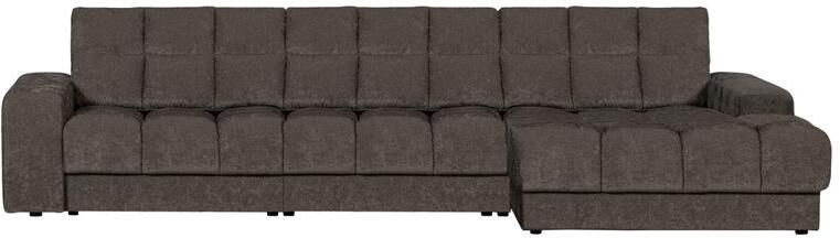 Woood Second Date Chaise Longue Rechts Vintage Warm Grijs