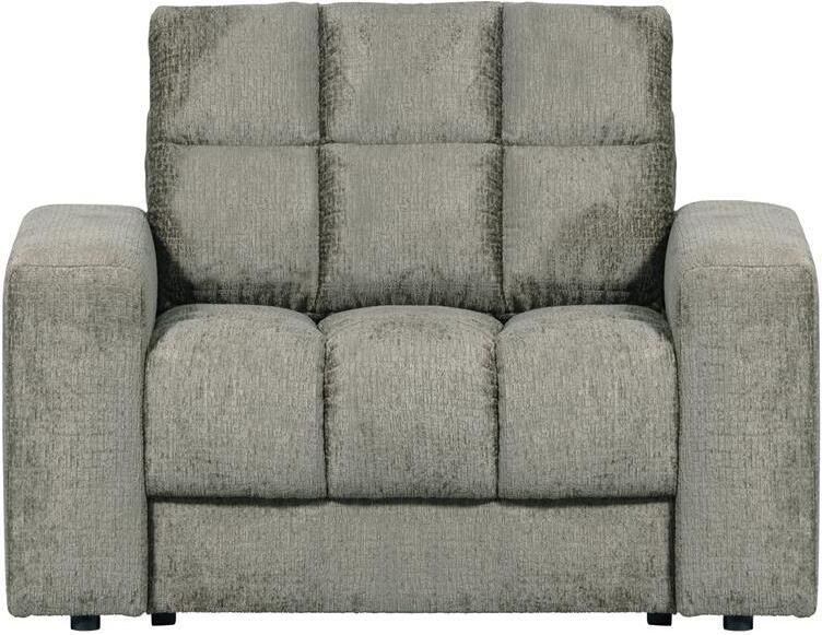 Woood Second Date Fauteuil Structure Velvet Frost