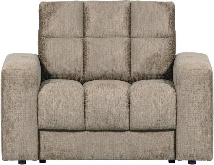 Woood Second Date Fauteuil Structure Velvet Wheatfield