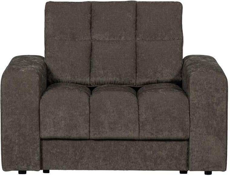 Woood Second Date Fauteuil Vintage Warm Grijs