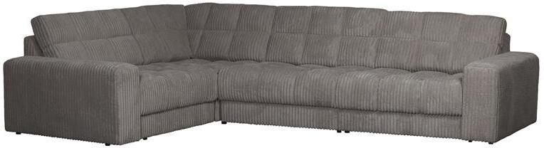 Woood Second Date Hoekbank Links Grove Ribstof Terrazzo