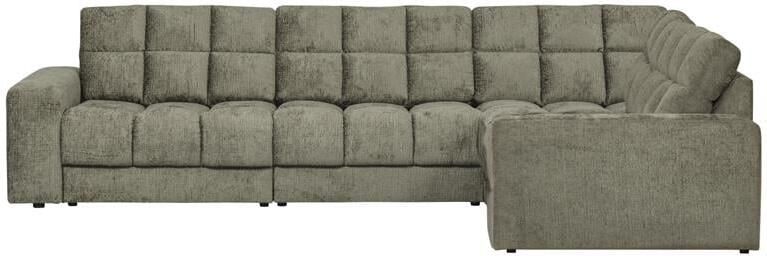 Woood Second Date Hoekbank Rechts Structure Velvet Frost