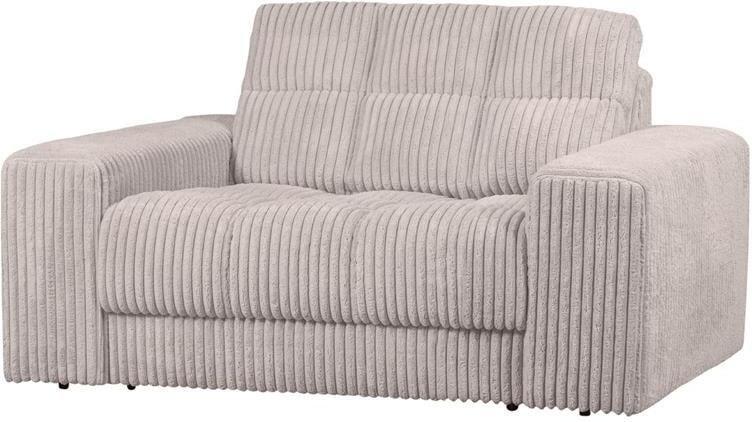 Woood Second Date Loveseat Grove Ribstof Naturel