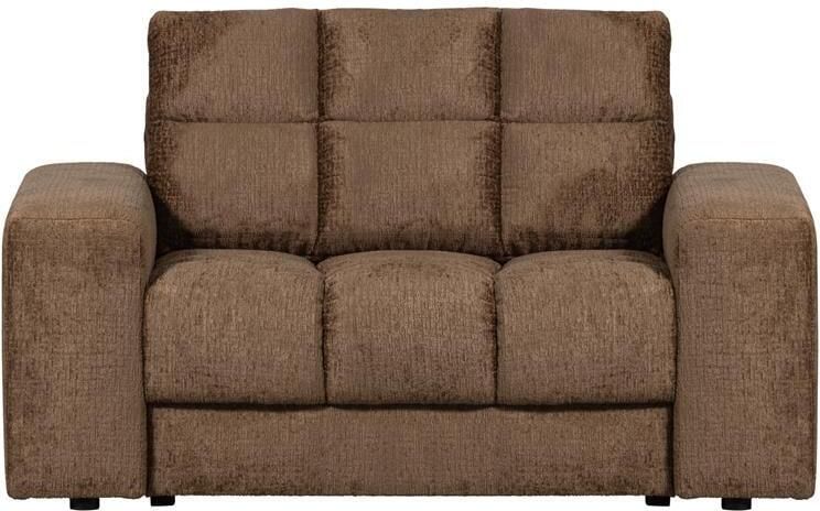 Woood Second Date Loveseat Structure Velvet Brass