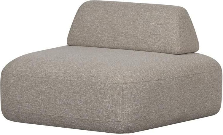 Woood Sterck Fauteuil Verplaatsbare Rugleuning Naturel 70x117x104