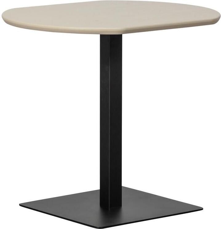 Woood Tablo Bistro Tafel Vingerlas Eiken Dakargrau 80x68