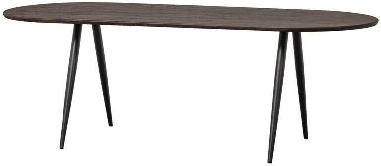 Woood Tablo Eettafel Ovaal Vingerlas Eiken Mystic Brown 220x90