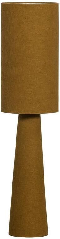 Woood tafellamp Loft Metaal|Bouclé Tapenade 90xØ22 cm