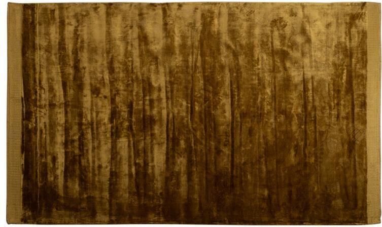 Woood Tammo Vloerkleed Viscose Honinggeel 1x200x300 - Foto 2
