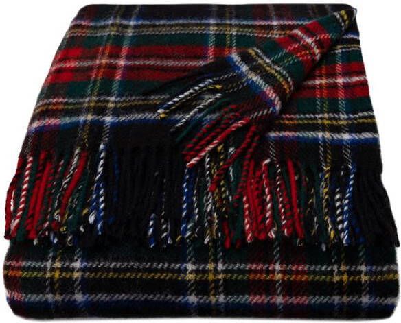 WOOOL Deken TARTAN (Black Stewart) | 150x183cm