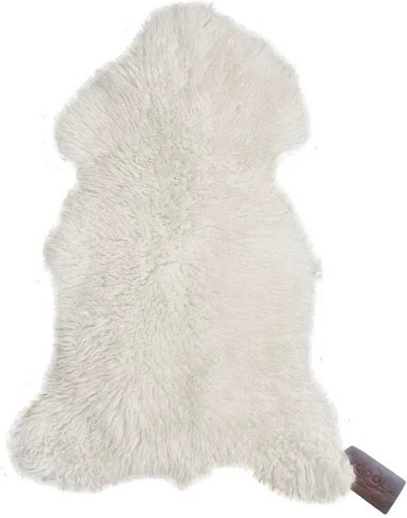 WOOOL Schapenvacht Classic Wit CURLY M (100x55cm) 100% Echt Vloerkleed Krul - Foto 2