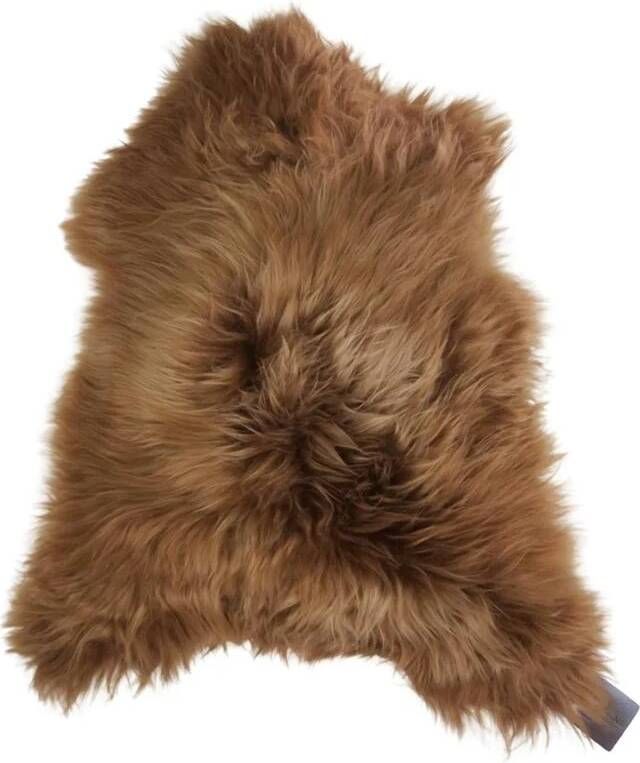 WOOOL IJslandse Schapenvacht Rood Bruin XS (80x45cm) 100% Natuurlijk & Echt Vloerkleed ECO+ - Foto 3