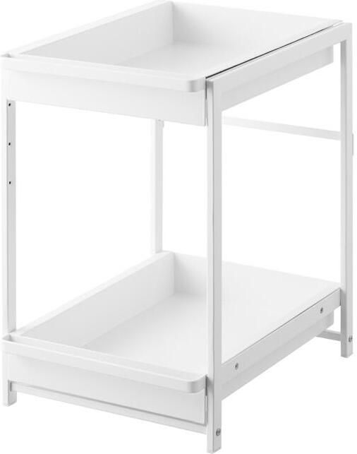 Yamazaki Keukenkast Organizer 2 niveaus Tower Wit