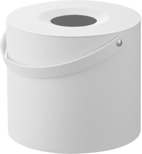 Yamazaki Tissuebox Rond met Handvat Tower Wit