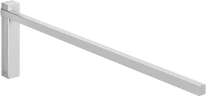 Zack Carvo Handdoekhouder Zilver Mat Geborsteld