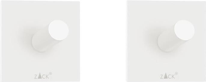 Zack Duplo Handdoekhaak Vierkant 2 st.