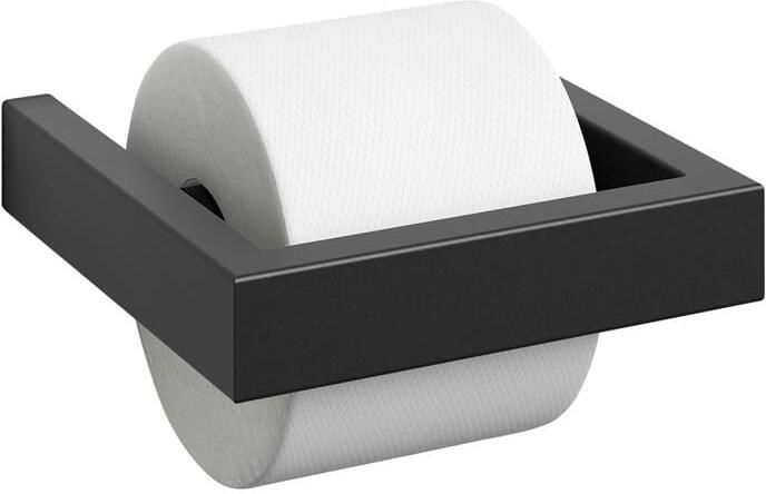 Zack Linea Toiletrolhouder Zwart