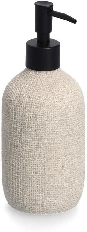 Zeller Zeeppompje|dispenser kunststeen beige 20 cm