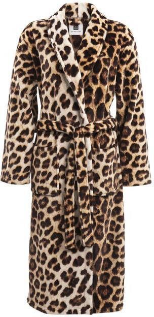 ZoHome Zo Home Flanel Fleece Badjas Leopard bruin - Foto 1