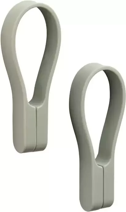 Zone Denmark Loop Handdoeklus met Magneet 2 st. Eucalyptus