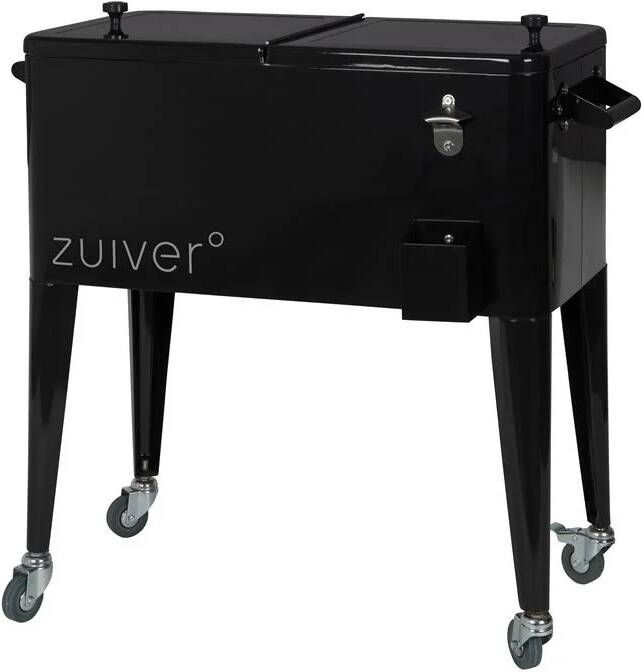 Zuiver Cooler Be Cool Koelbox Koelwagen Tuin Zwart - Foto 3