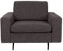 Zuiver Fauteuil Jean 1-zits Zithoogte 45 Cm Stof Antraciet - Thumbnail 1