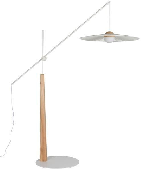 Zuiver Verstelbare Vloerlamp Belle Hout en touw 200cm