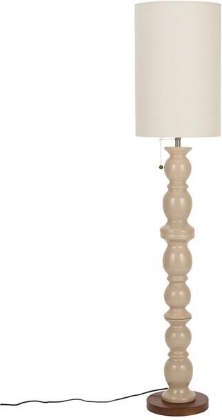 Zuiver Vloerlamp Brew Keramiek en linnen 145cm Beige