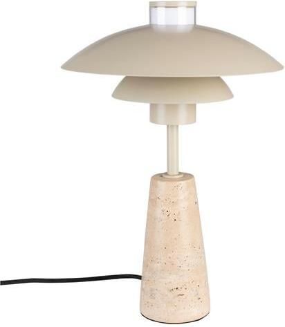 Zuiver Tafellamp Cole Travertin 37cm Beige