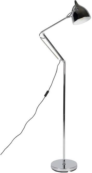 Zuiver Reader Leeslamp| Vloerlamp Chrome Zilver