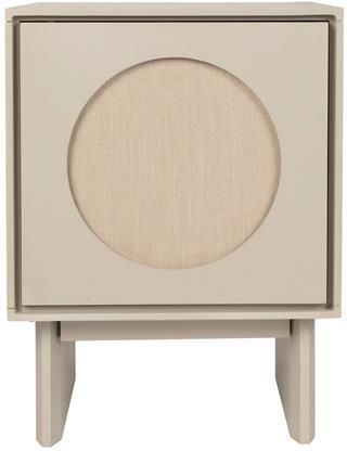 Zuiver Bijzettafel Nachtkastje Twin Acaciahout 44 x 40cm Beige - Foto 3
