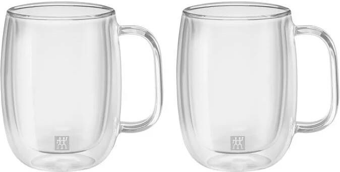 Zwilling Sorrento Dubbelwandig Koffieglas Met Oor 0 35 L 2 st.