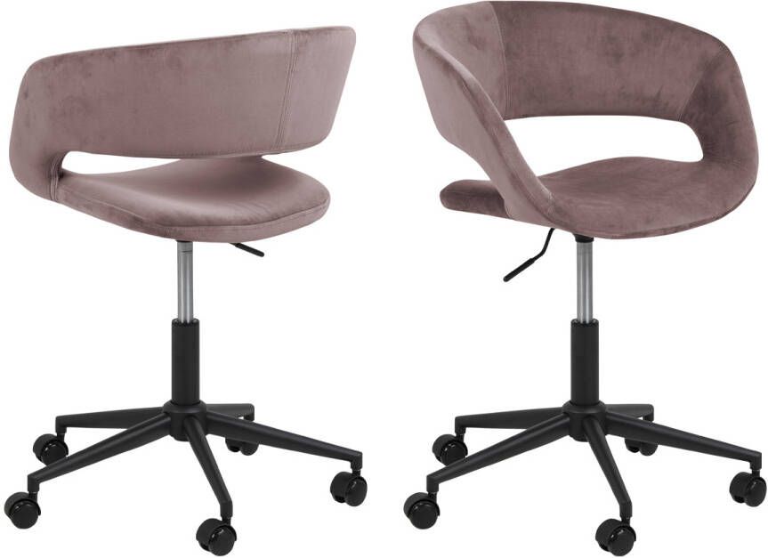Giga Living Bureaustoel Taglio Roze Verstelbaar - Foto 3