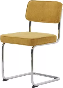 Giga Living Eetkamerstoel Ruben Geel Fabric