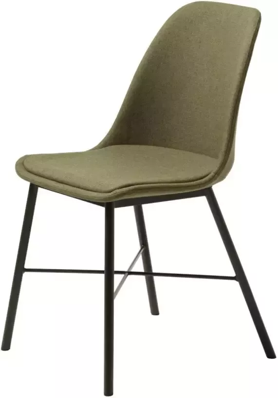 Giga Living Eetkamerstoel Whistler Up Olive Groen Fabric