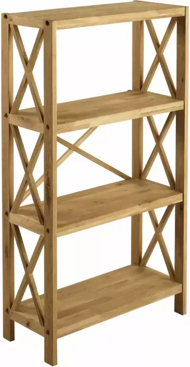 Giga Living Kast X -Plank Unit 4 Planken Naturel H124 cm