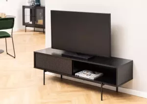 Giga Living Tv-meubel Finn MDF Zwart 140cm