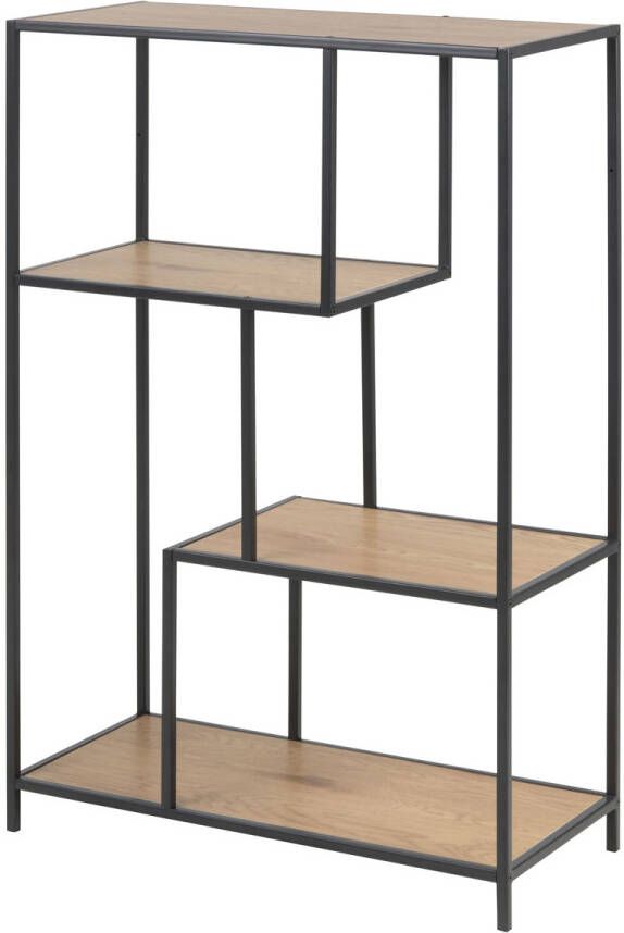 Actona Boekenkast Bronx MDF Naturel 77x114cm Giga Living - Foto 4