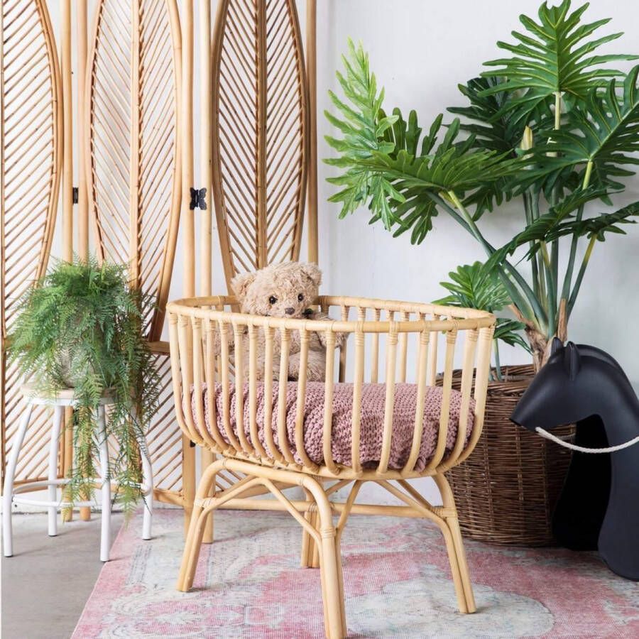 Giga Meubel Rotan Baby Bed Know Down