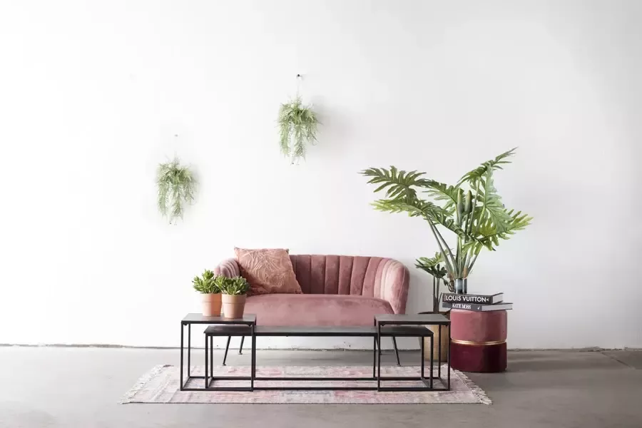 Giga Meubel Salontafel Silvio metal set van 3