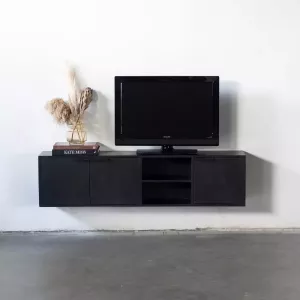 Giga Meubel Zwevend Tv-meubel Zen Zwart 160cm