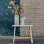 Het Mandenhuys Kruk Teakhout 40x20x35 - Thumbnail 1