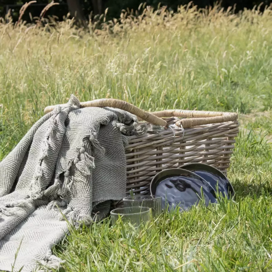 Het Mandenhuys Rotan picknickmand Laura - Foto 1