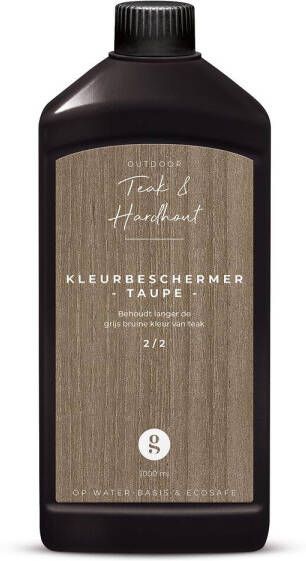 Goossens Eco Onderhoudsmiddel Teak & Hardhout Kleurbeschermer taupe 1000ml