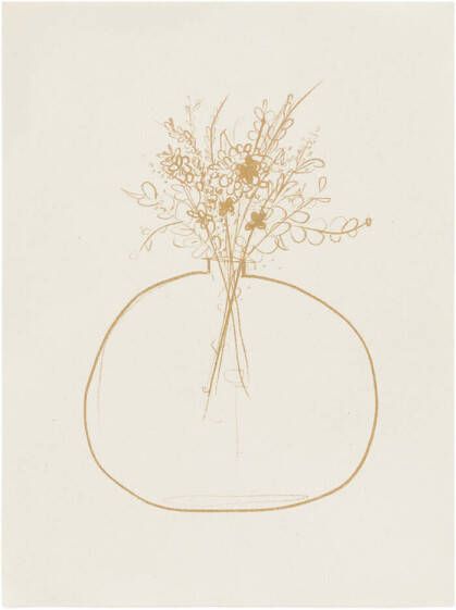 Kave Home Schilderij Erley 29.8 x 39.8 cm